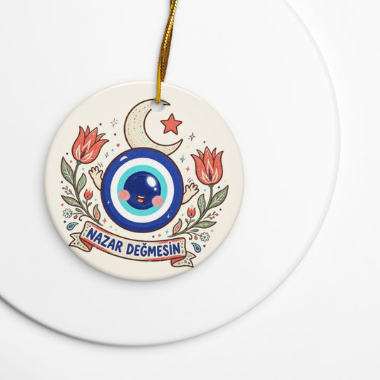 Nazar Değmesin Ceramic Ornament, Roots & Talks - lifestyle photo 1