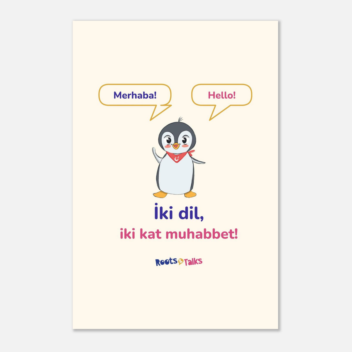 İki Dil, İki Kat Muhabbet Portrait Poster, Roots & Talks - poster photo 8
