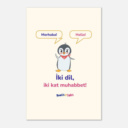 İki Dil, İki Kat Muhabbet Portrait Poster, Roots & Talks - poster photo 8