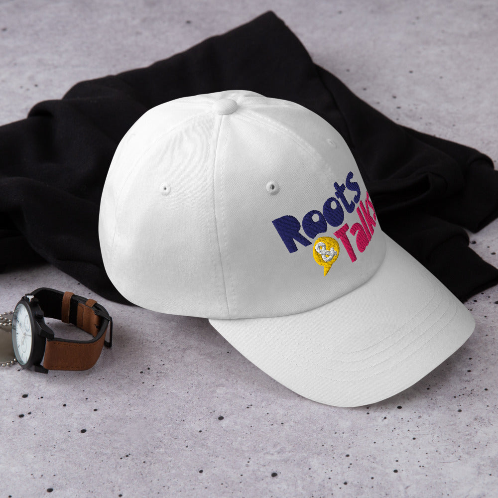 Roots & Talks Logo Embroidered Classic Dad Hat - lifestyle photo 2