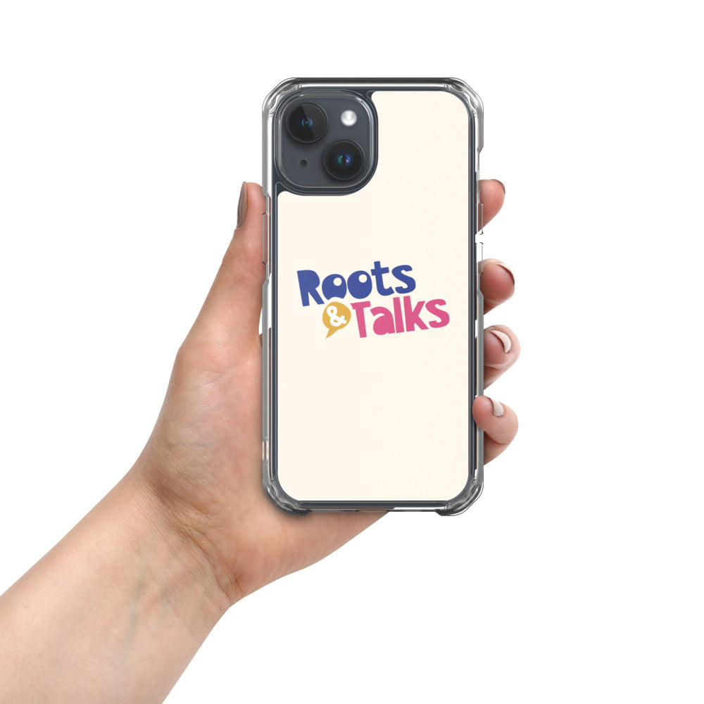 Roots & Talks Logo iPhone Case - lifestyle photo 3