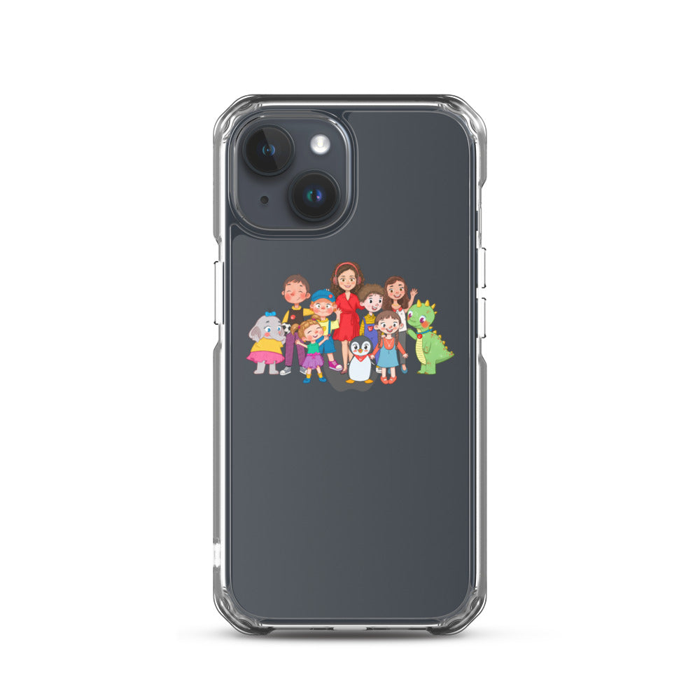 All the Characters Together iPhone Case, Roots & Talks - product photo