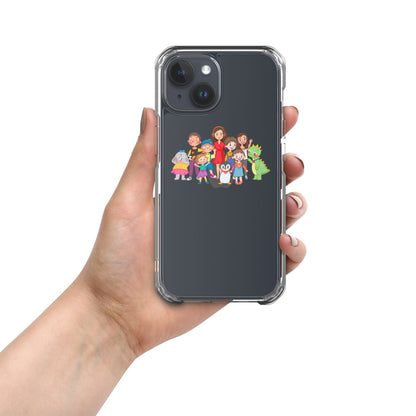 All the Characters Together iPhone Case, Roots & Talks - lifestyle photo 3