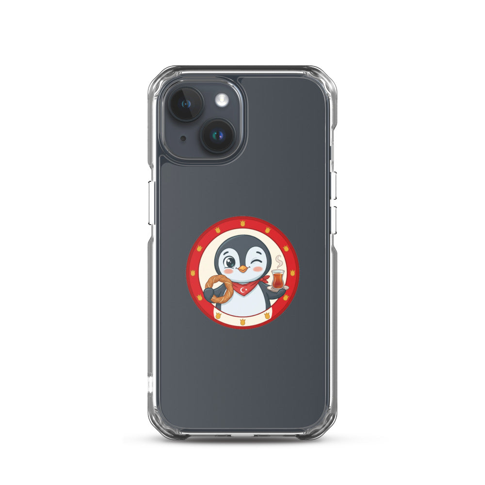 Simit and Tea Badge iPhone Case, Roots & Talks - product photo