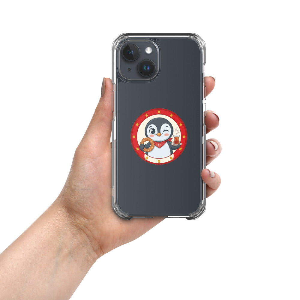 Simit and Tea Badge iPhone Case, Roots & Talks - lifestyle photo 3