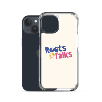 Roots & Talks Logo iPhone Case - Case with phone