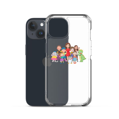 All the Characters Together iPhone Case, Roots & Talks - Case with phone