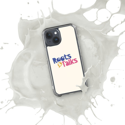Roots & Talks Logo iPhone Case - lifestyle photo 2