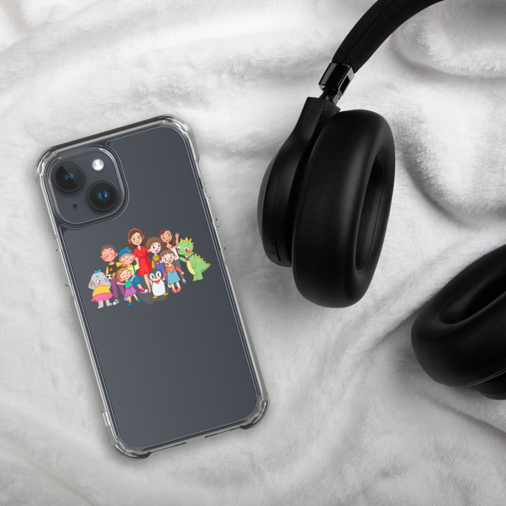 All the Characters Together iPhone Case, Roots & Talks - lifestyle photo 1