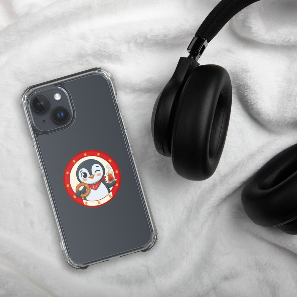 Simit and Tea Badge iPhone Case, Roots & Talks - lifestyle photo 1