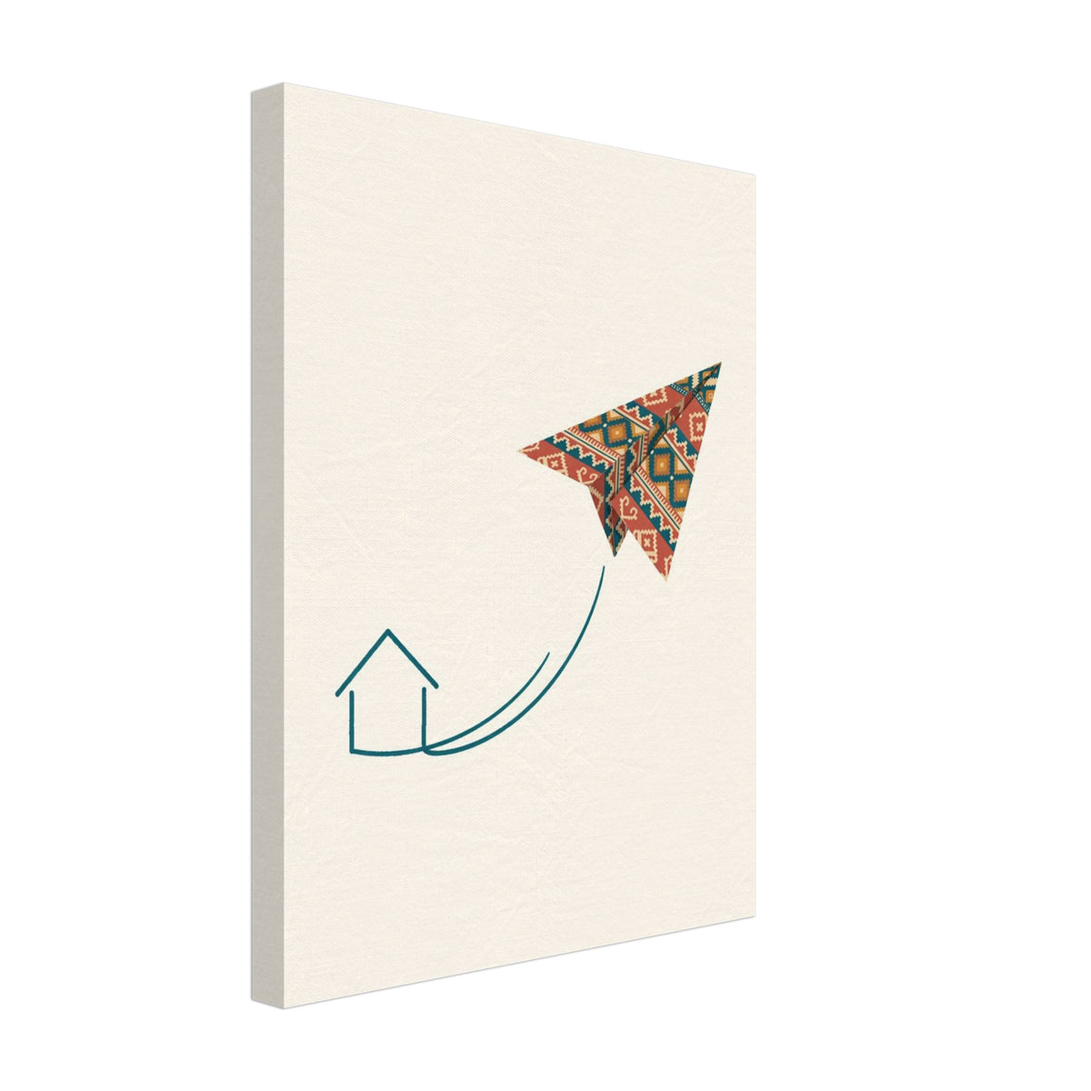 Kilim Flight Canvas Print, Roots & Talks - canvas photo 2