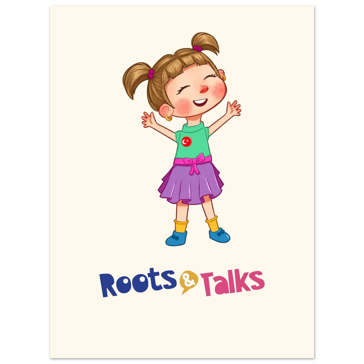 Ela Character Portrait Poster, Roots & Talks - poster photo 4