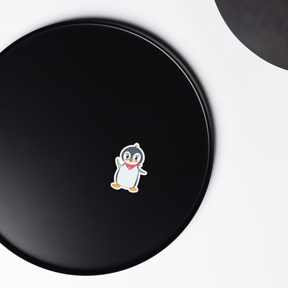 Pingucan Penguin Die-Cut Magnet, Roots & Talks - lifestyle photo 2