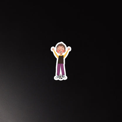 Gazi Character Die-Cut Magnet, Roots & Talks - lifestyle photo 1