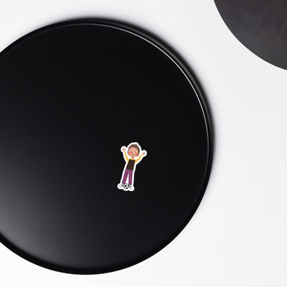 Gazi Character Die-Cut Magnet, Roots & Talks - lifestyle photo 2