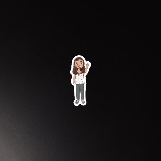 Defne Character Die-Cut Magnet, Roots & Talks - lifestyle photo 1