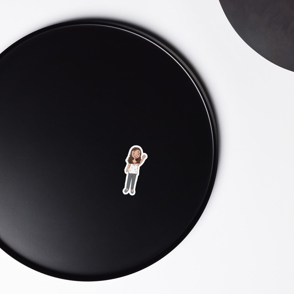 Defne Character Die-Cut Magnet, Roots & Talks - lifestyle photo 2