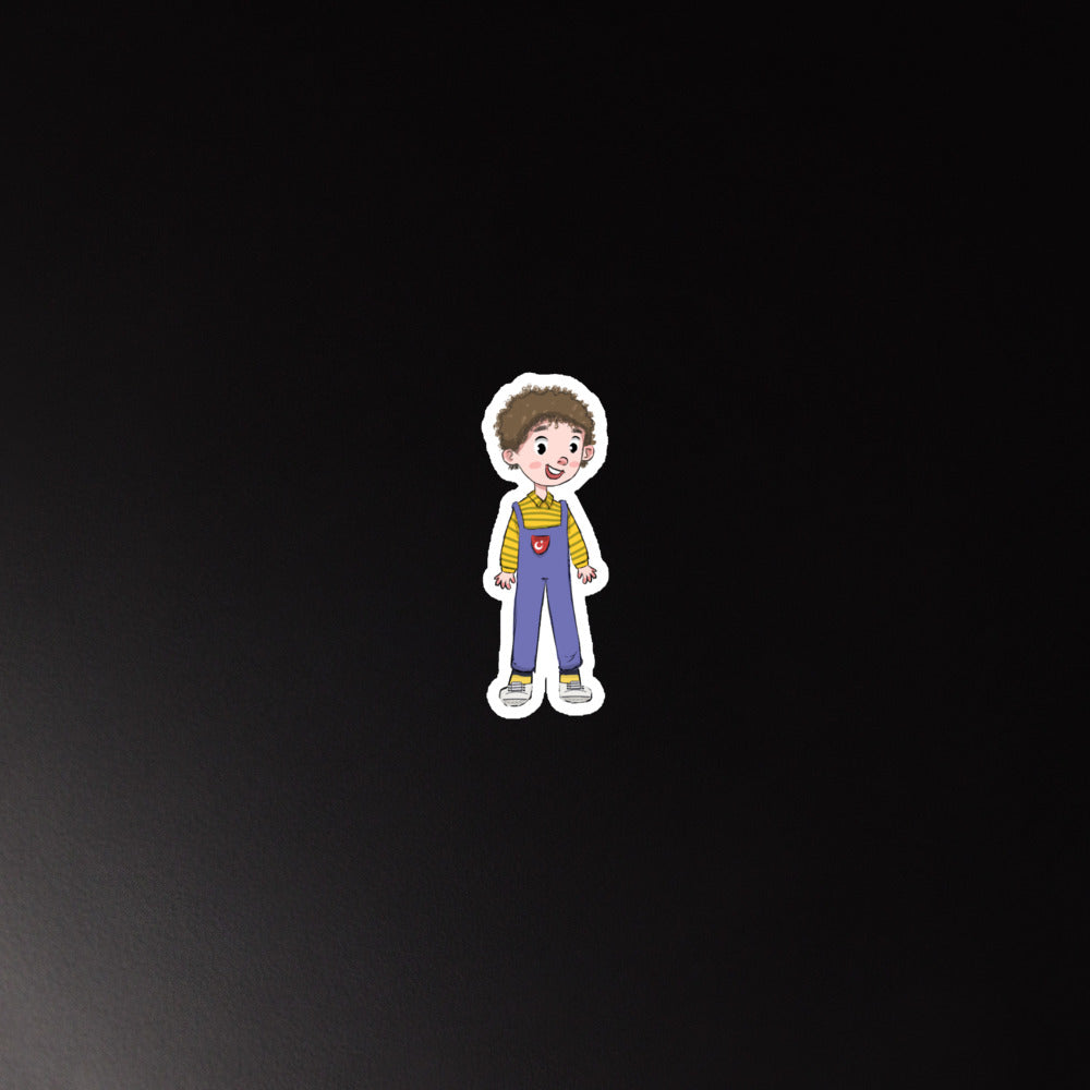 Ahmet Character Die-Cut Magnet, Roots & Talks - lifestyle photo 1