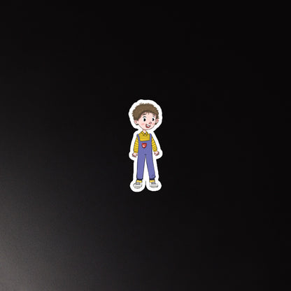 Ahmet Character Die-Cut Magnet, Roots & Talks - lifestyle photo 1
