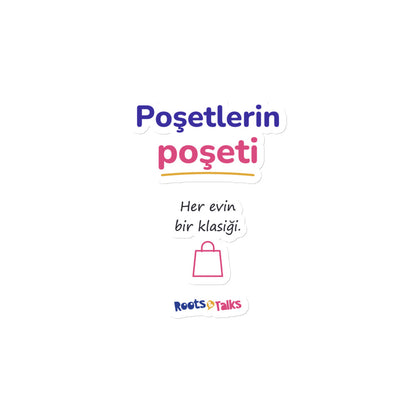 Poşetlerin Poşeti Die-Cut Magnet, Roots & Talks - product photo