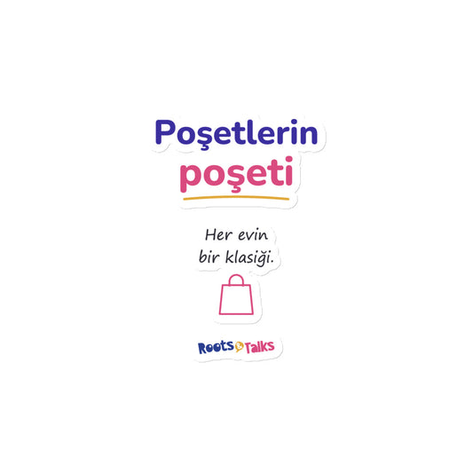 Poşetlerin Poşeti Die-Cut Magnet, Roots & Talks - product photo