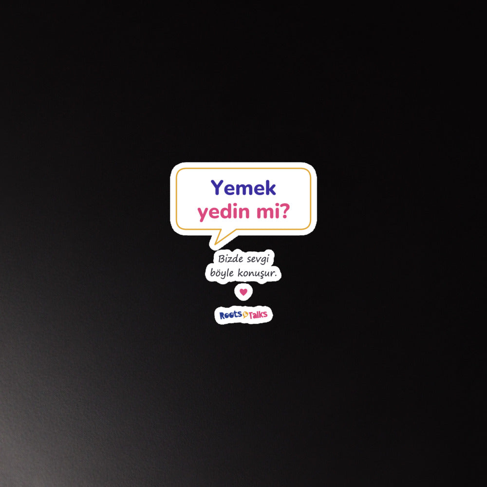 Yemek Yedin Mi? Die-Cut Magnet, Roots & Talks - lifestyle photo 1