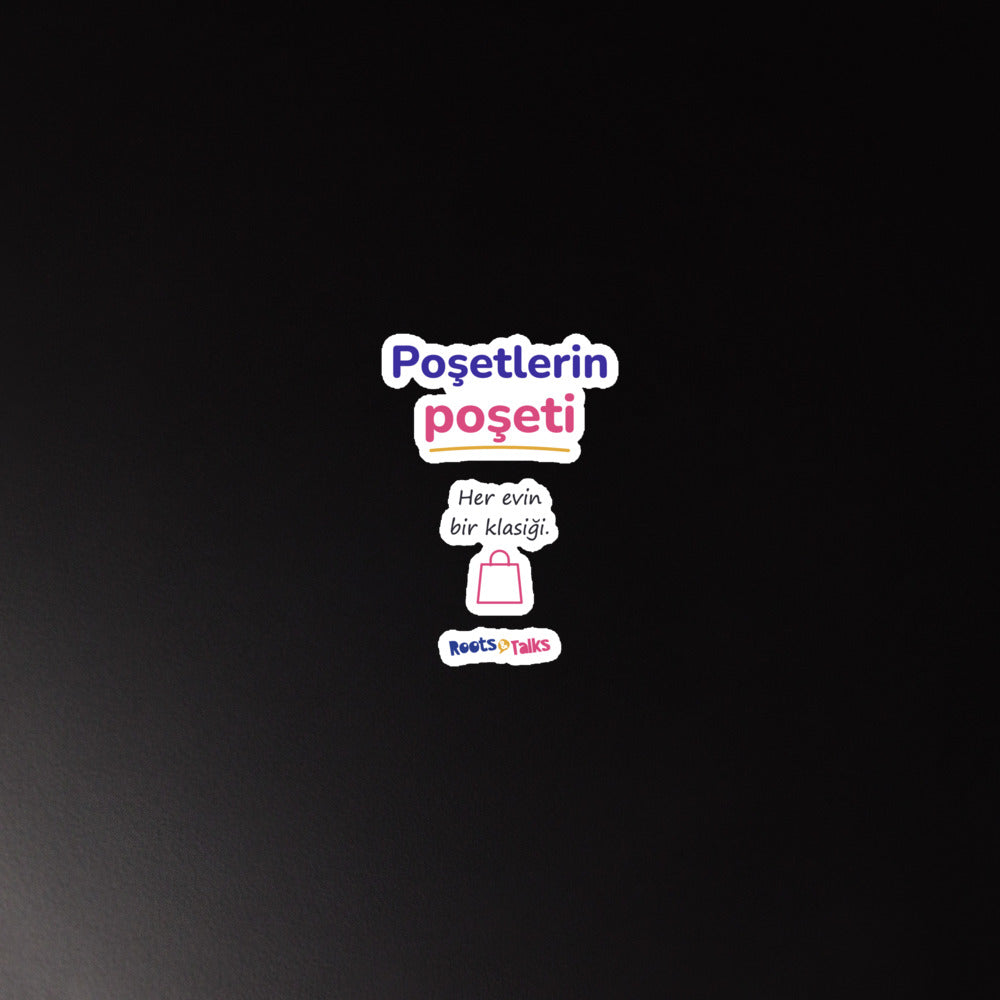 Poşetlerin Poşeti Die-Cut Magnet, Roots & Talks - lifestyle photo 1