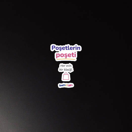 Poşetlerin Poşeti Die-Cut Magnet, Roots & Talks - lifestyle photo 1