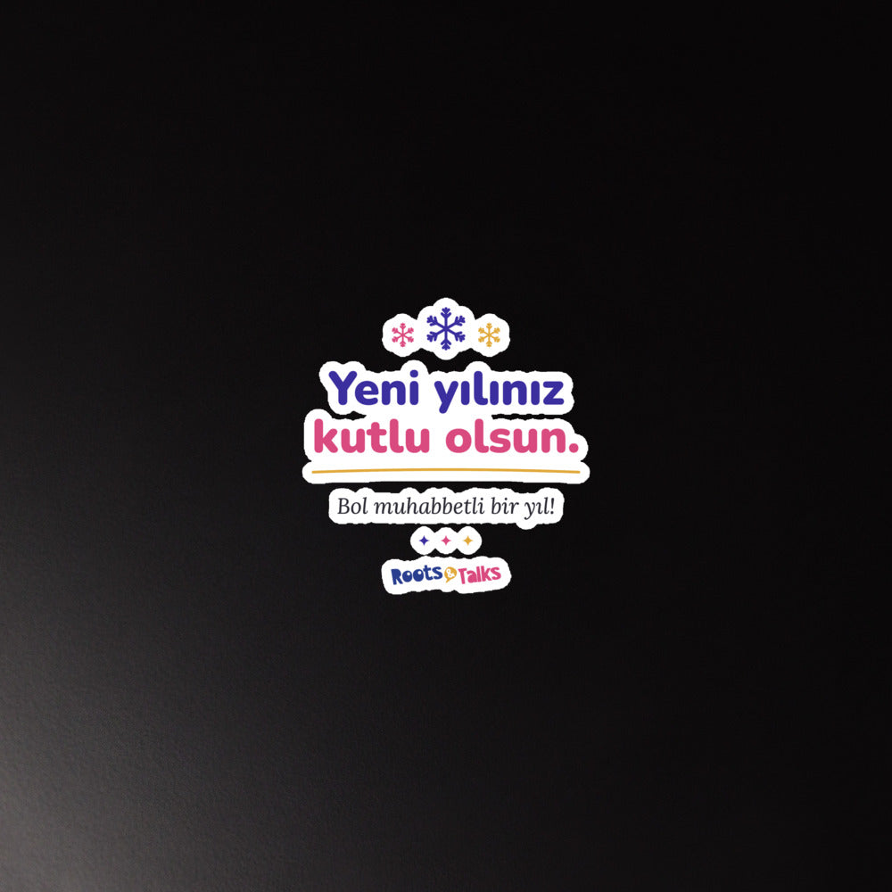 Yeni Yılınız Kutlu Olsun Die-Cut Magnet, Roots & Talks - lifestyle photo 1