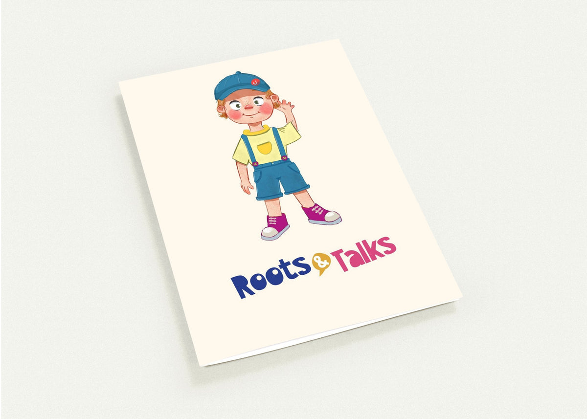 Giray Character Greeting Cards, Pack of 10, Roots & Talks - greeting card photo 1