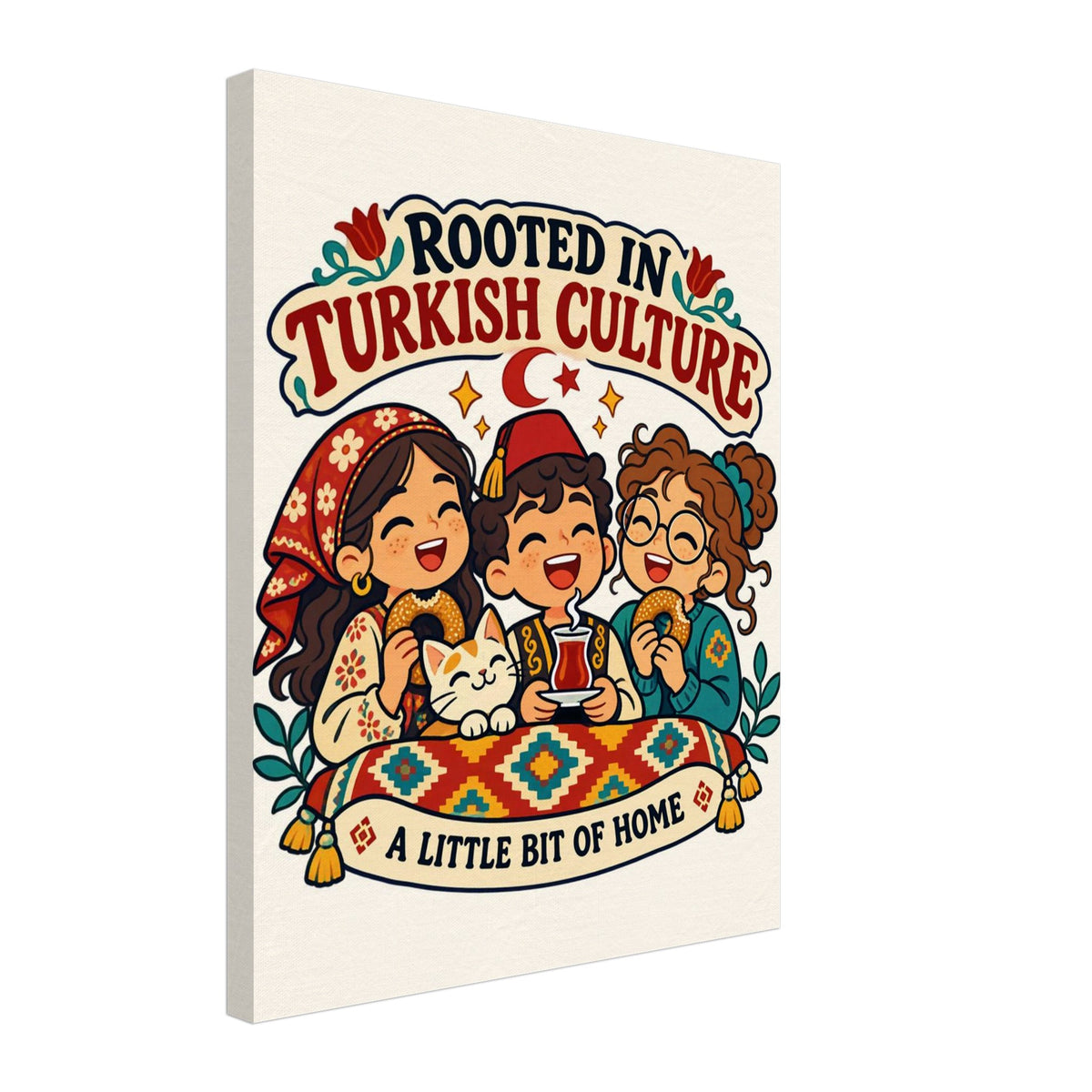 Rooted in Turkish Culture Canvas Print, Roots & Talks - canvas photo 4