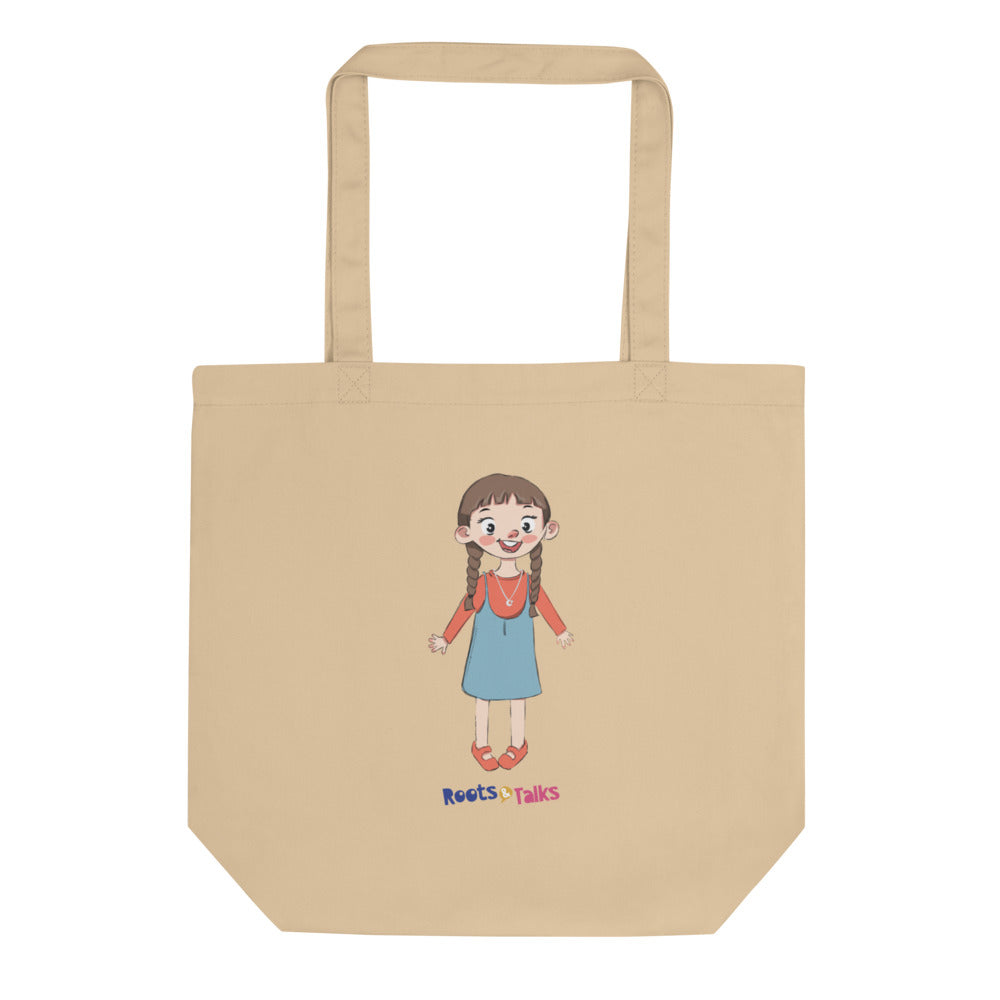 Eylül Character Organic Cotton Tote Bag, Roots & Talks - product photo