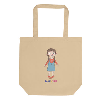 Eylül Character Organic Cotton Tote Bag, Roots & Talks - product photo