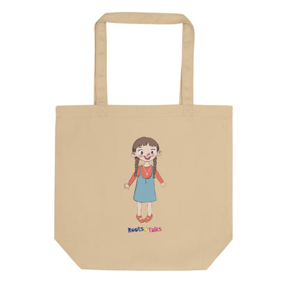 Eylül Character Organic Cotton Tote Bag, Roots & Talks - product photo