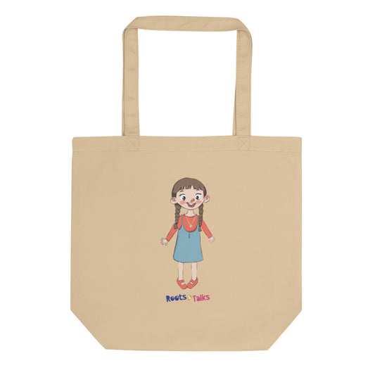 Eylül Character Organic Cotton Tote Bag, Roots & Talks - product photo