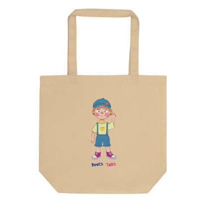 Giray Character Organic Cotton Tote Bag, Roots & Talks - product photo
