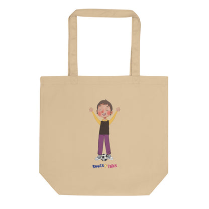Gazi Character Organic Cotton Tote Bag, Roots & Talks - product photo