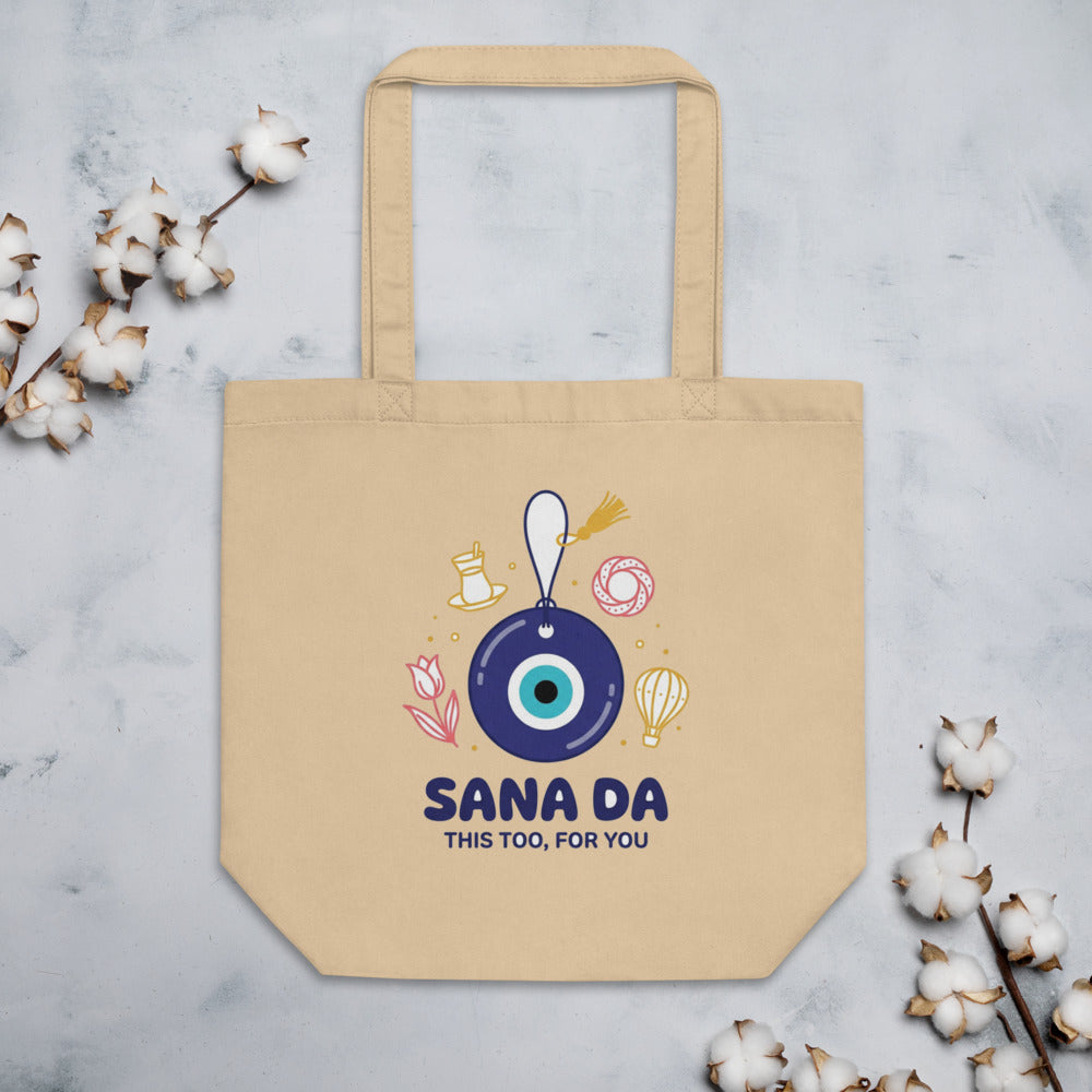 Sana Da Organic Cotton Tote Bag, Roots & Talks - lifestyle photo 1