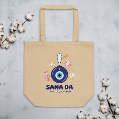 Sana Da Organic Cotton Tote Bag, Roots & Talks - lifestyle photo 1