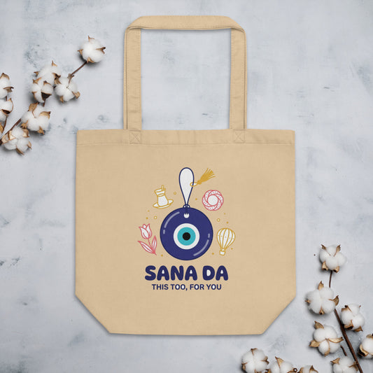 Sana Da Organic Cotton Tote Bag, Roots & Talks - lifestyle photo 1