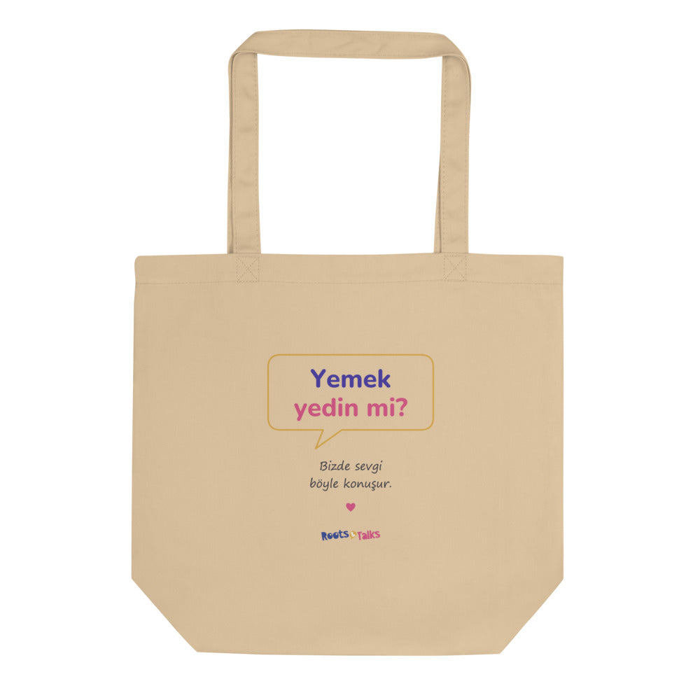 Yemek Yedin Mi? Organic Cotton Tote Bag, Roots & Talks - product photo
