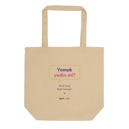Yemek Yedin Mi? Organic Cotton Tote Bag, Roots & Talks - product photo