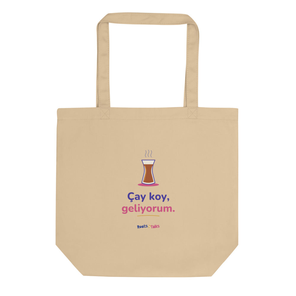 Çay Koy, Geliyorum Organic Cotton Tote Bag, Roots & Talks - product photo