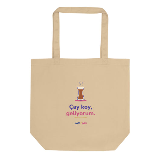 Çay Koy, Geliyorum Organic Cotton Tote Bag, Roots & Talks - product photo