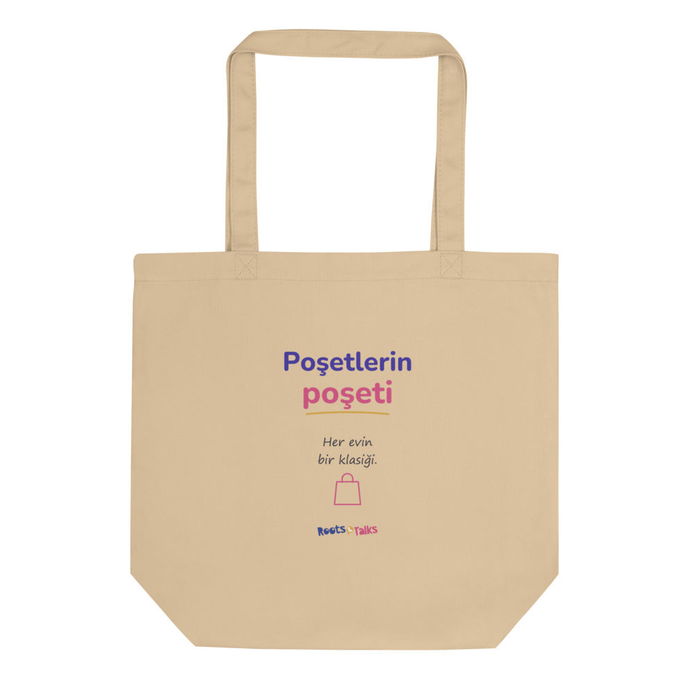 Poşetlerin Poşeti Organic Cotton Tote Bag, Roots & Talks - product photo