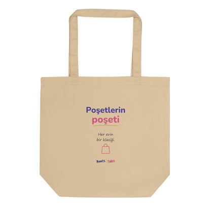 Poşetlerin Poşeti Organic Cotton Tote Bag, Roots & Talks - product photo