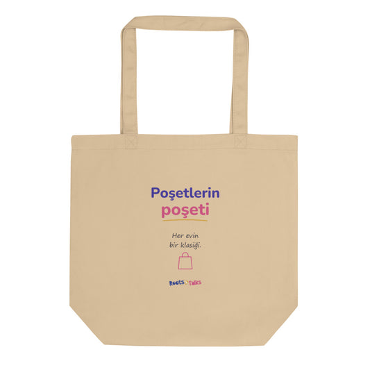 Poşetlerin Poşeti Organic Cotton Tote Bag, Roots & Talks - product photo