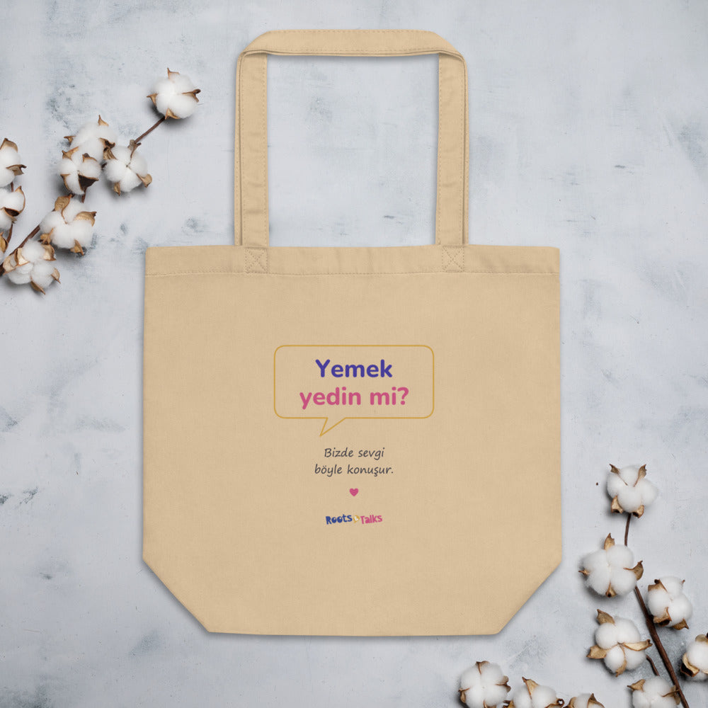 Yemek Yedin Mi? Organic Cotton Tote Bag, Roots & Talks - lifestyle photo 1