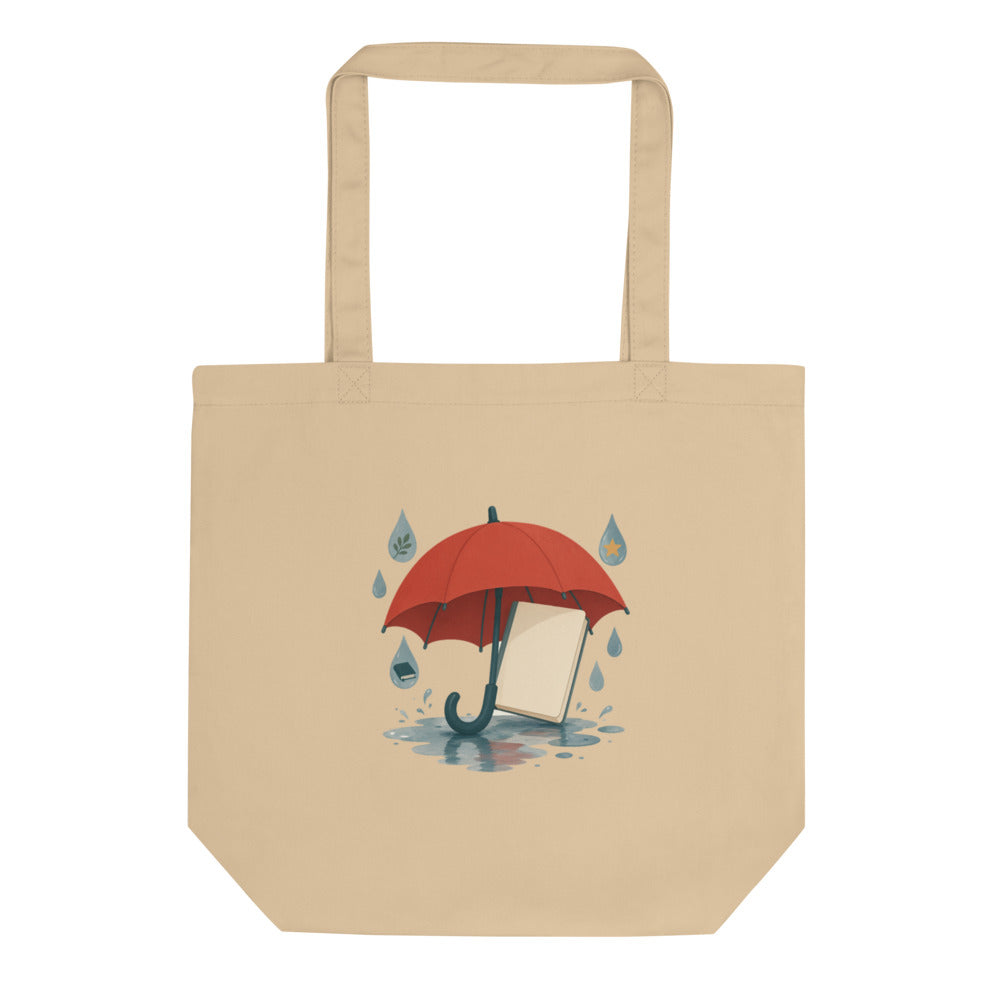 Word Umbrella Organic Cotton Tote Bag, Roots & Talks - product photo