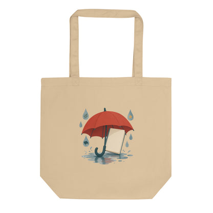 Word Umbrella Organic Cotton Tote Bag, Roots & Talks - product photo